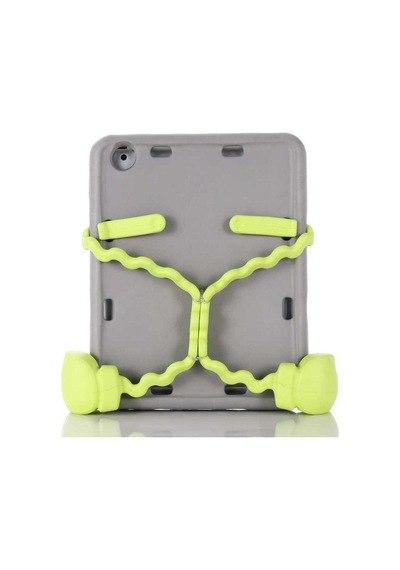 iPad Uyumlu  2 3 4 Zore Eva Boxer Tablet Silikon - Gri Arka Kapak