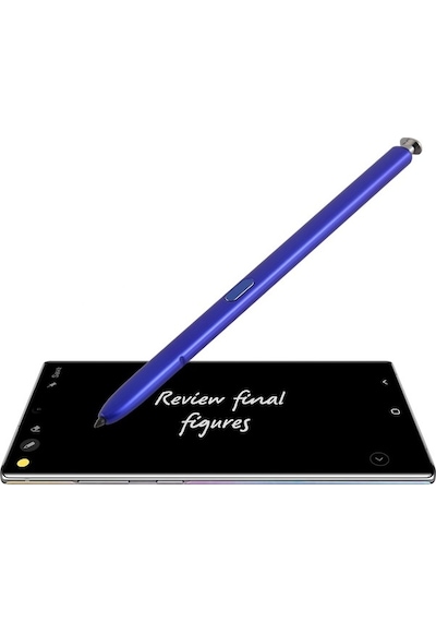 Rogfer Galaxy Uyumlu Note20 / 20 Ultra / Note 10 / Note 10 Plus İçin Kapasitif Dokunmatik Ekran Stylus Kalemi Mavi