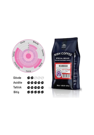 Nish Filtre Kahve Nicaragua 250 G