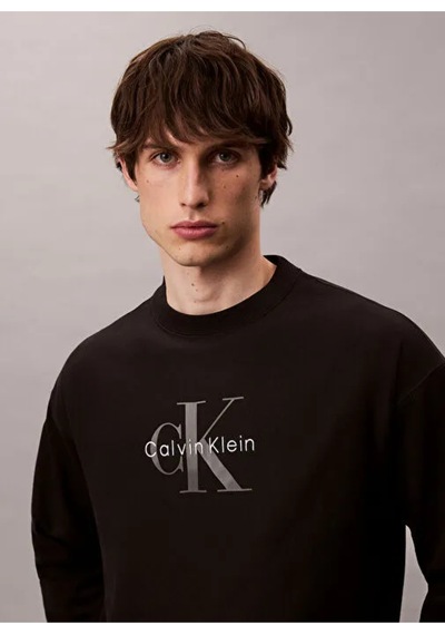 Calvin Klein Jeans Uzun Kollu Penye Monologolu Bisiklet Yaka Erkek Sweatshirt Lv04rd242g-cef Mavi Calvin Klein Jeans Uzun Kollu Penye Monologolu Bisiklet Yaka Erkek Sweatshirt Lv04rd242g-cef Mavi