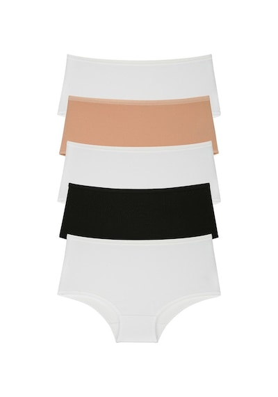 Nicoletta Mıxcolor Kadın Külot 5'Li Paket Yüksek Bel Çok Renkli