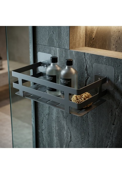 Hamton Assep 40 - Mutfak Ve Banyo Düzenleyici Sepet - Antrasit Gri
