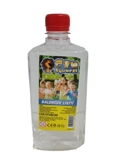 Baloncuk Sıvısı Likidi Köpük Tabancası Baloncuk Likiti 500 Ml