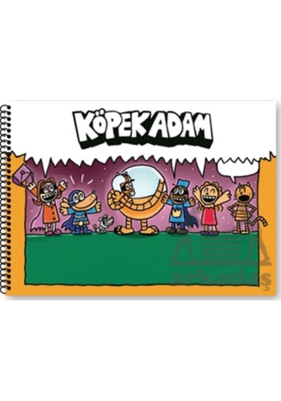 Köpek Adam Resim Defterleri Altın Kitaplar