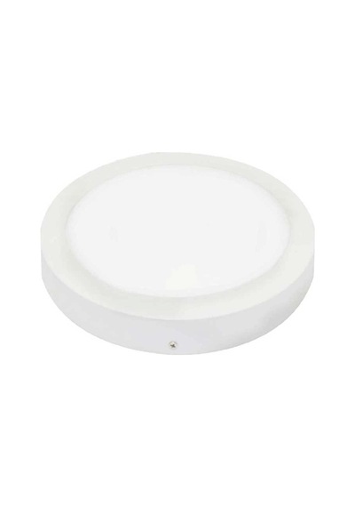 Kdl422 Yuvarlak Sıva Üstü Led Panel Armatür 18w Beyaz Tr Diğer