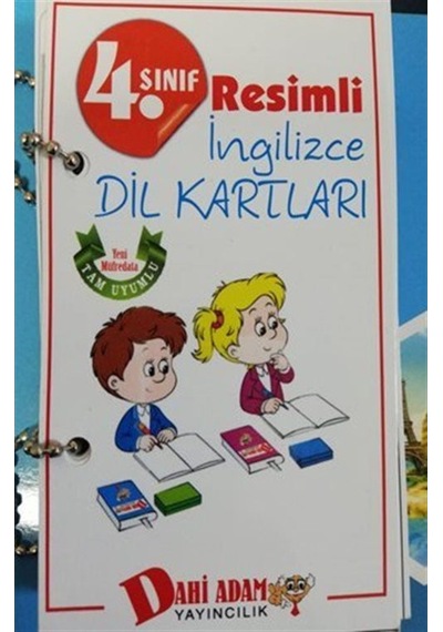4. Sınıf Resimli Ingilizce Dil Kartları / Kolektif 9786055196462
