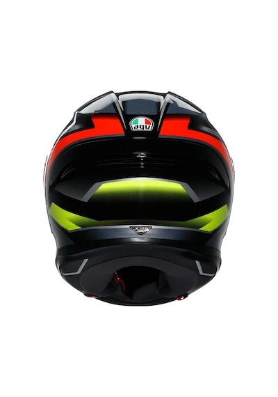 Agv Kask/k6 S Mplk Erazer Black/red Yellow Fluo Renkli