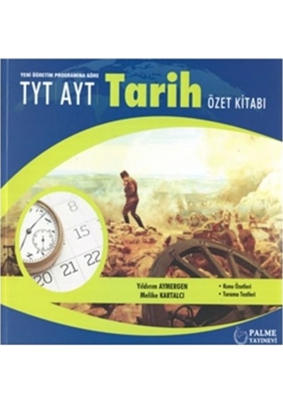 YKS TYT  -  AYT Tarih Özet Kitabı -  Palme Yayınları