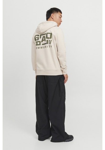 Jack & Jones Erkek Sweat 12242225 Açık Bej