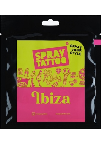 Ibıza City Pack Geçici Dövme Şablon Seti 13 Desen