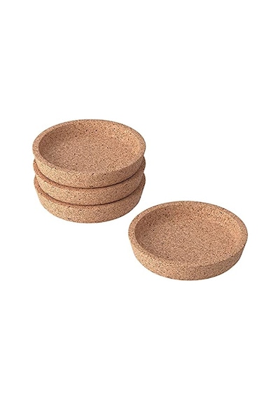 Adet 365 Bardak Altlığı Mantar Bardak Tutucu 9cm Çok Renkli