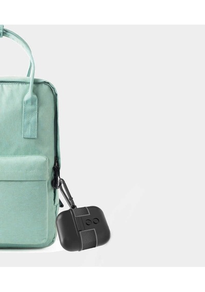 Airpods 1. Nesil 2016 A1523-a1722-a1602 Uyumlu Silikon Kılıf Airbag 16 - Siyah - T16104