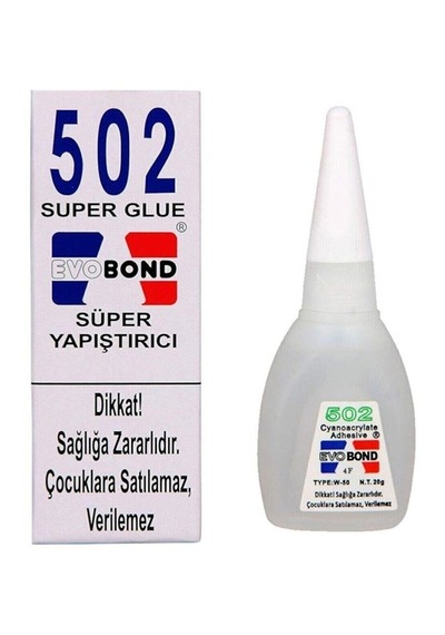 Evobond 502 Japon Yapıştırıcısı Süper Glue 20 Gr -