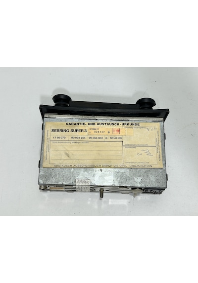 Opel Manta Ascano Sebring Super 3 Vintage Oto Radyo Teyp