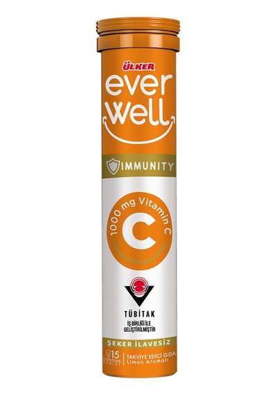 Ülker Everwell C Vitamin Aserola Eferv. Tablet 67.5 G - 8 Adet Tarı