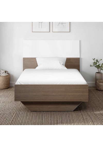 Prestij Tek Kişilik Karyola - Noce/beyaz 95x90x195 Cm