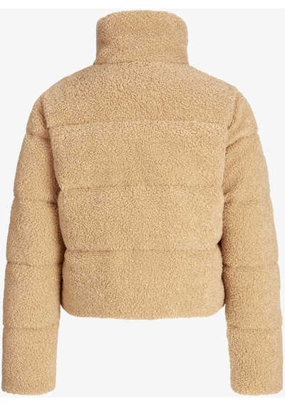 Jjxx Jxısa Teddy Puffer Jacket Otw Kadın Bej Mont 12240601-beige Bej