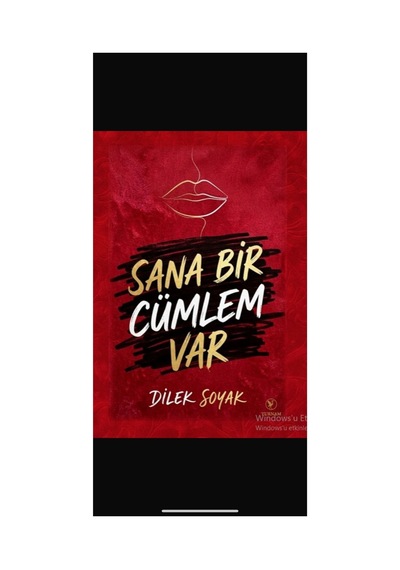 Sana Bir Cümlem Var - 890234313
