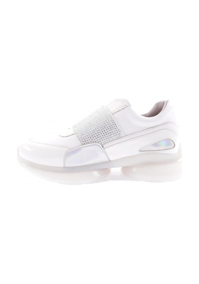 Dgn 1060-23y Kadin Kalin Taban Silver Taşli Bantli Sneakers Ayakkabi 1060-2025-R0198 Beyaz Dgn 1060-23y Kadin Kalin Taban Silver Taşli Bantli Sneakers Ayakkabi 1060-2025-R0198 Beyaz