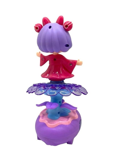 Rotate Girl Pilli Müzikli Işıklı Dans Eden Bebek 22cm