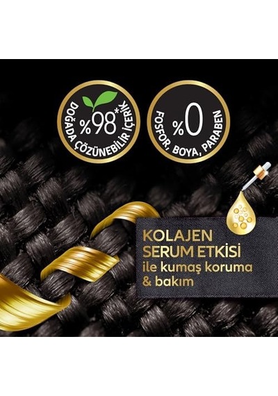 Renk Uzmanı Siyahlılar Sıvı Bakım Deterajını 3000 Ml 0.75 LT - 2.5 LT - 12 KG
