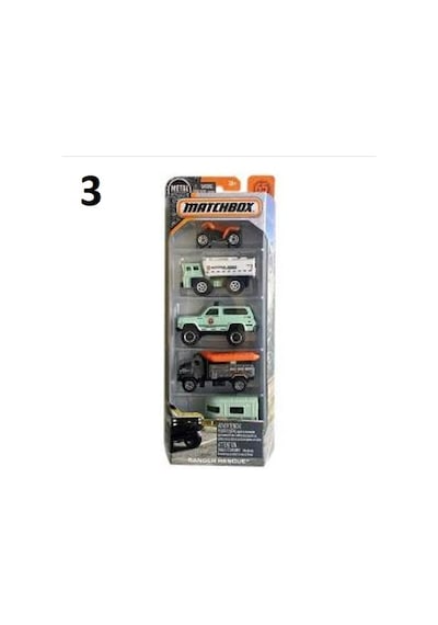 Mattel - Matchbox Beşli Araba Seti -  C1817