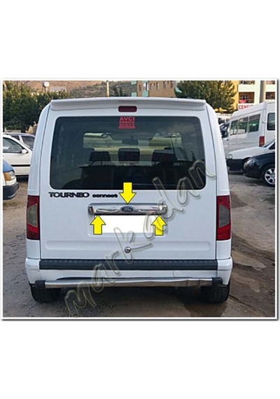 Db Chrome Ford Connect Krom Bagaj Çıtası 2009-2014 P.Çelik