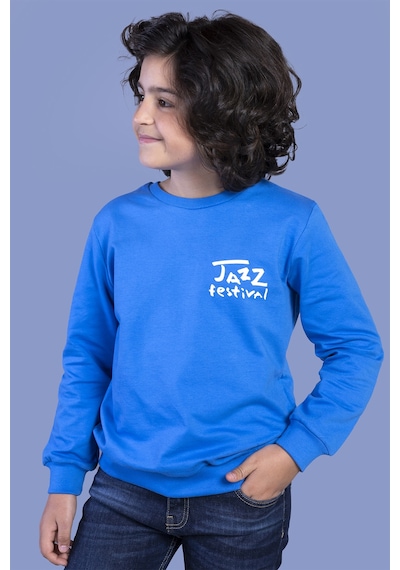 Toontoy Erkek Çocuk Baskılı Sweatshirt Saks
