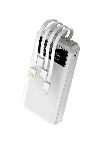 Hubrendy Tekno 4 Çıkışlı 20.000 Mah Powerbank Taşınabilir Çoklu Giriş Diğer