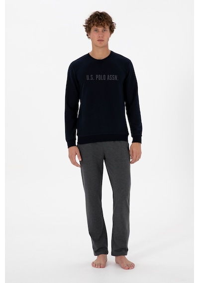 U.s. Polo Assn. Erkek Lacivert Pijama Takım 50318593-vr033 Lacivert