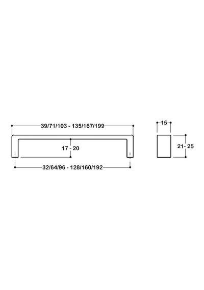 System Mobilya Kulbu Krom 192mm Kulp Sy6250 0192 Cr Çok Renkli