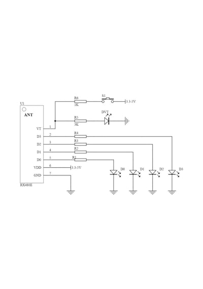 Rx480-e 4 Kanal 433mhz Rf Kumanda Alıcısı Öğrenebilen Kablosuz Ev1527 Uzaktan Kontrol Kapı Anahtar