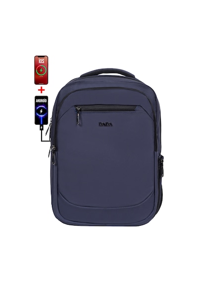 Dada 11 Lacivert Erkek Sırt Çantası Okul Ve Günlük Kullanım 13,3-14 İnç Usb Type-c Aparat Ortopedik Lacivert
