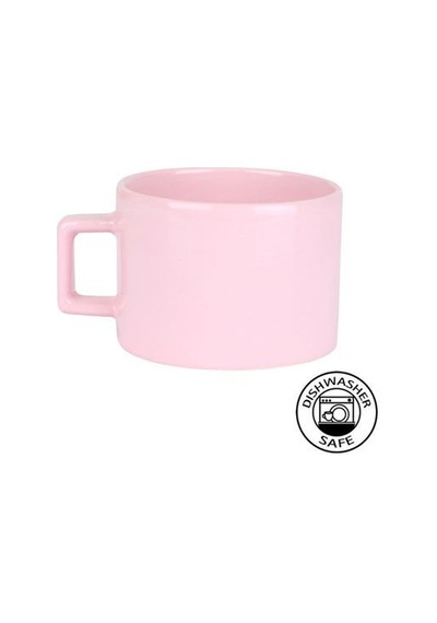 Sublimasyon Seramik Pembe Lüks Fincan - Kutulu