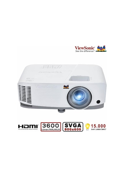 Viewsonic Pa700x Dlp Xga 1024x768 4500al 2xhdmı 1xvga 12.500:1 Hoparlör Projeksiyon