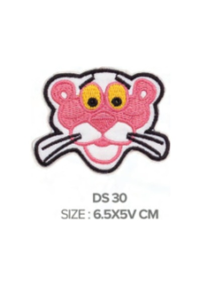 Ütü İle Yapışan Arma - Patch -yama - Pembe Panter 6,5x5cm - 847150715
