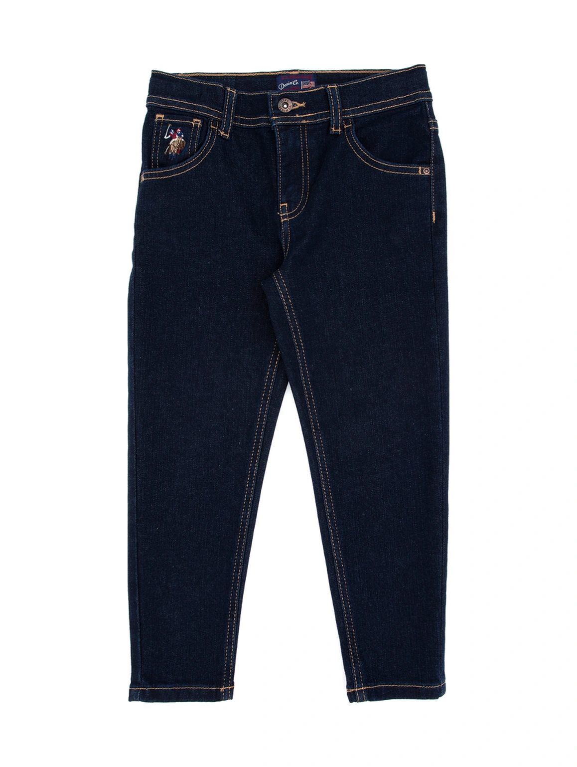 U.S. Polo Assn.  Erkek Çocuk Lacivert Pantolon Jean 50316685-dn0029 Navy Rınse