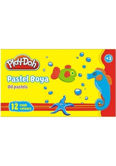 Play-doh 12 Renk Pastel Boya