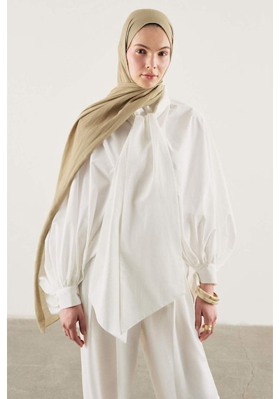 Defacto Fresh Scarfs X Defacto Premium Nude Keten Şal I1758ax26smbg406 Bej-bg406