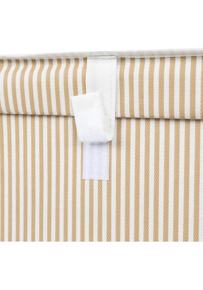 Kapaklı Kutu Hurç Mini 40x30x26 Cm 60 X 40 Kumaş Bej Tr Diğer