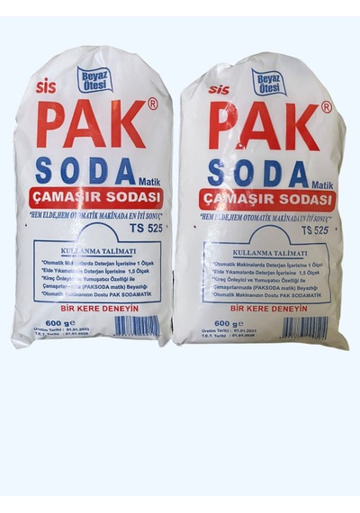 Pak Çamaşır Soda 4 x 600 G