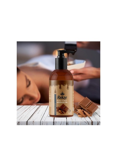 "çikolata Aromalı 120 Ml Erotik Vücut Masaj Yağı Nemlendirici, Romantik Ve Duyusal" - 266229977
