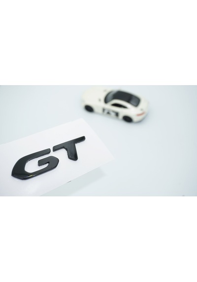 Dk Tuning Gt Bagaj Siyah Abs Logo Amblem Peugeot İle Uyumlu