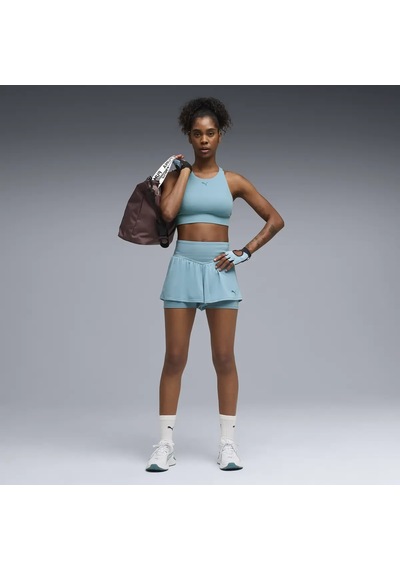 Puma W Puma Shape 2:1 Flowy Short - 3" Baltic Kadın Yeşil Şort
