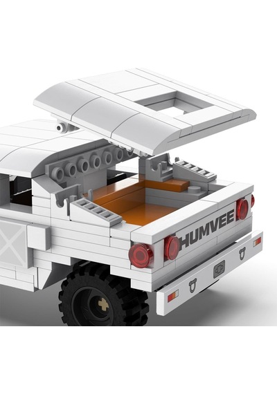 C55022w Humvee Jeep Blok Seti 328 Parça-vagon Life