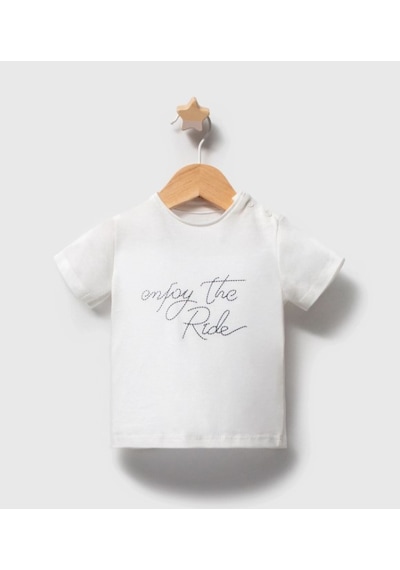 Tongs Baby Erkek Bebek Mavi Renk Mevsimlik Enjoy The Ride Üçlü Takım açık mavi