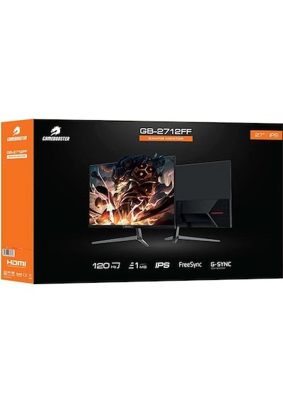 Gamebooster GB-2712FF 27" 120HZ 1MS IPS FHD Gaming Monitör