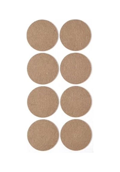 Yuvarlak Yapışkanlı Keçe 28 mm