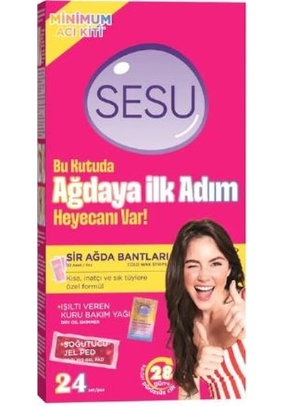 Sesu Ağda Bandı İlk Adım Seti 24lü