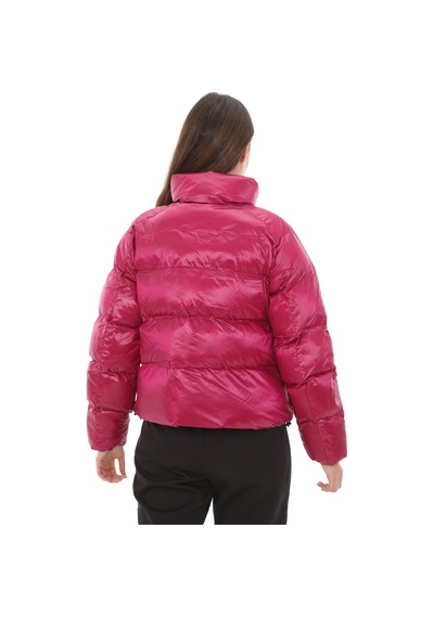 626514-45 Puma Shiny Puffer Jacket Kadın Mont Pembe 626514-45 Pembe